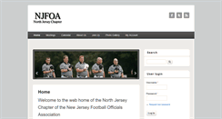 Desktop Screenshot of njfoa-north.org