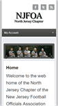 Mobile Screenshot of njfoa-north.org