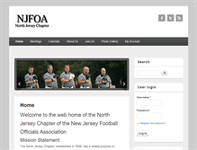 Tablet Screenshot of njfoa-north.org